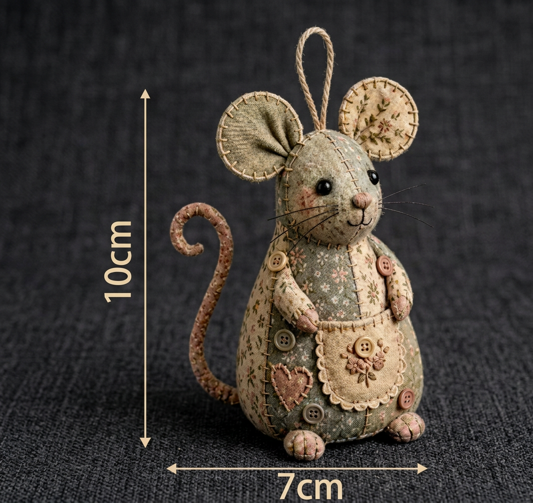 DIY Animal Sewing Kit – Handmade Fabric Ornament Craft Set