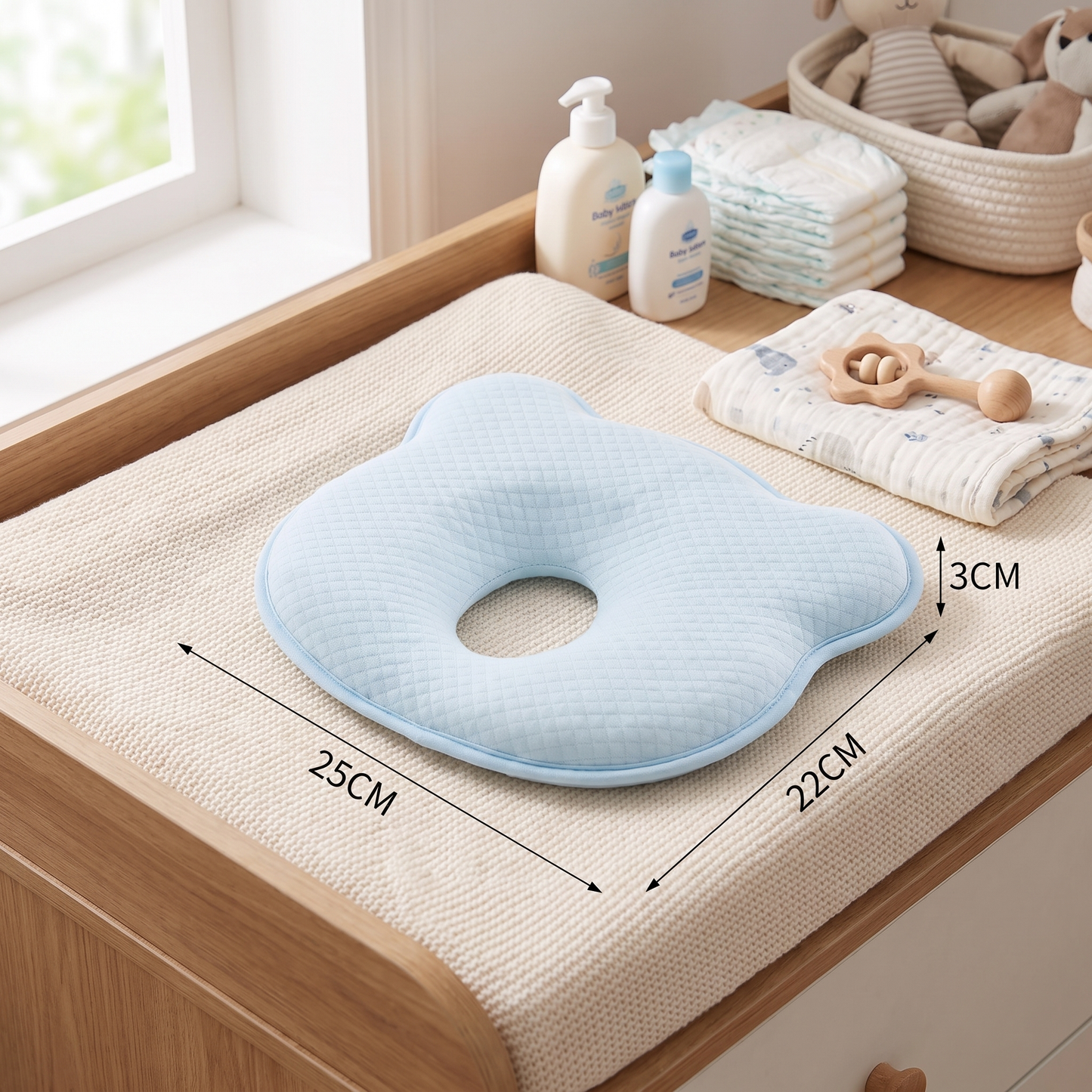 Memory Foam Baby Comfort Support Pillow