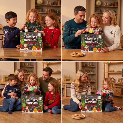 Christmas Squishy Advent Calendar for Kids