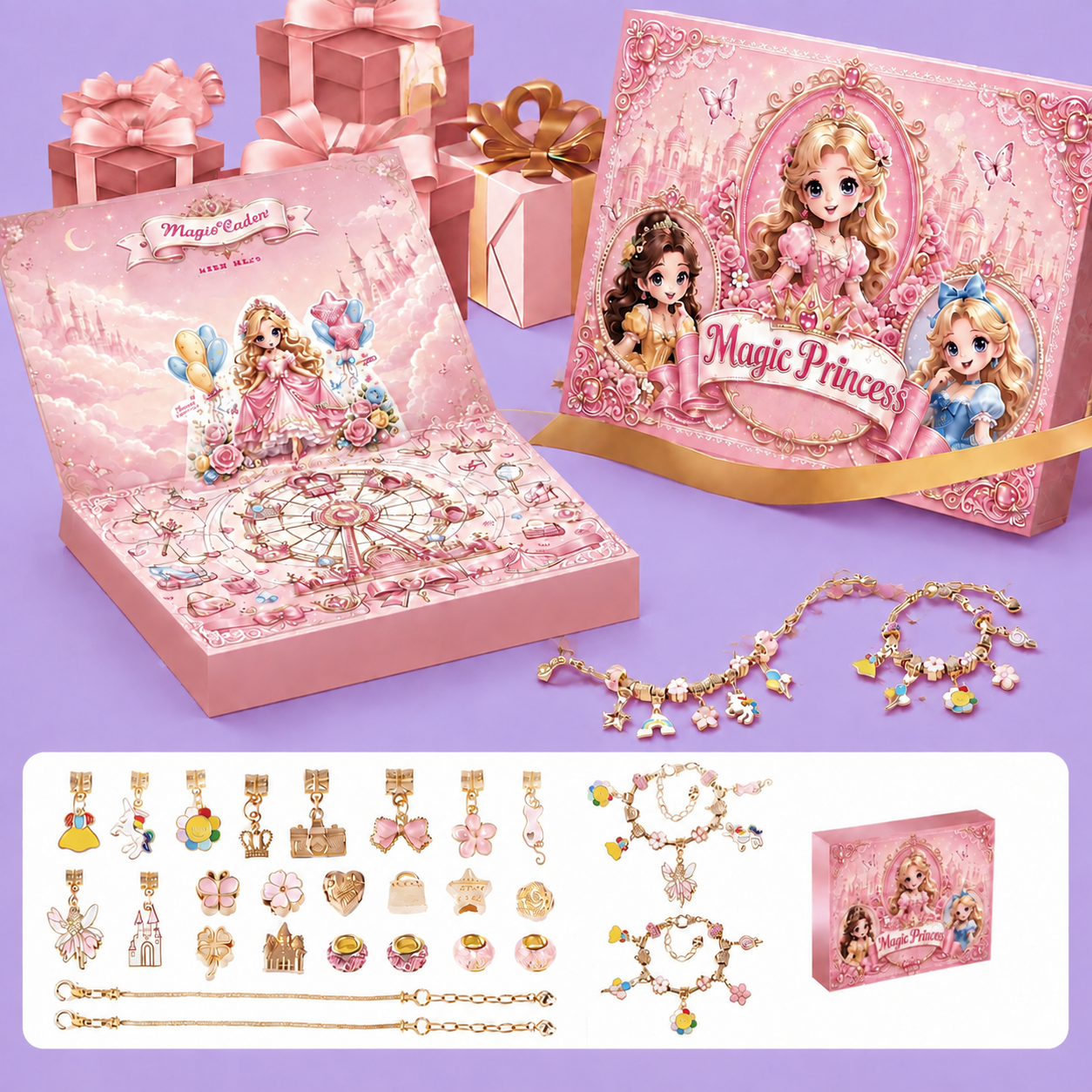 Princess DIY Jewelry & Bracelet Making Advent Calendar