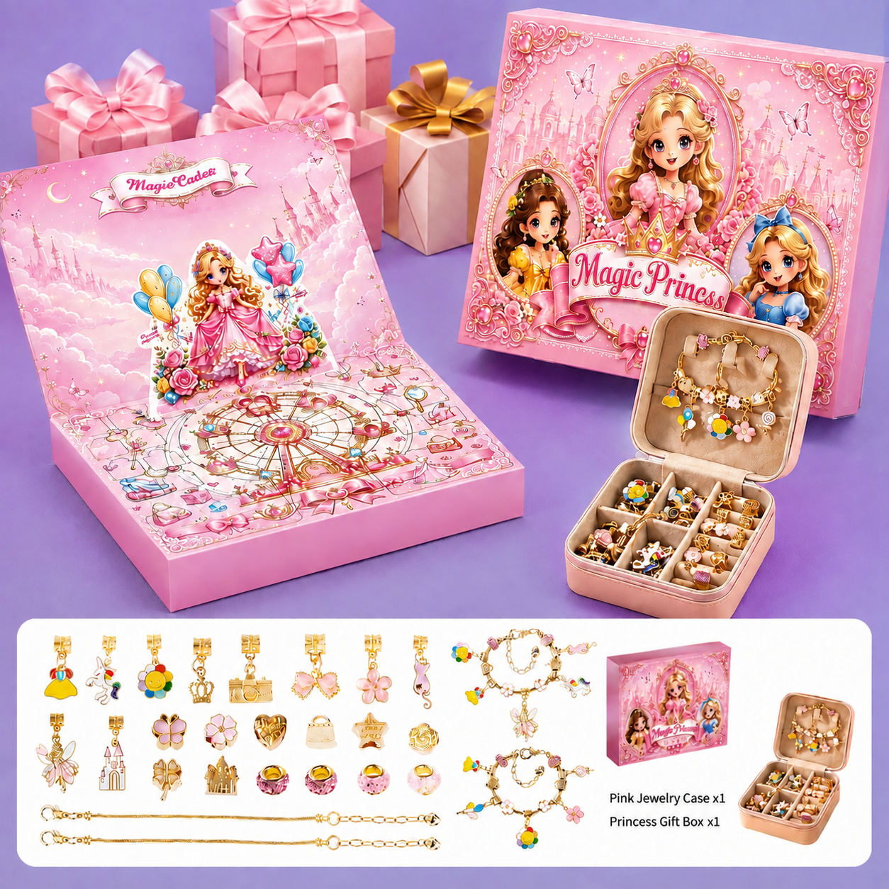 Princess DIY Jewelry & Bracelet Making Advent Calendar