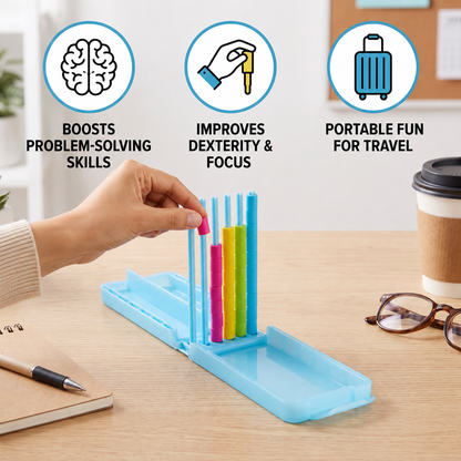 Mini Color Stack Challenge – Portable Brain Training Game