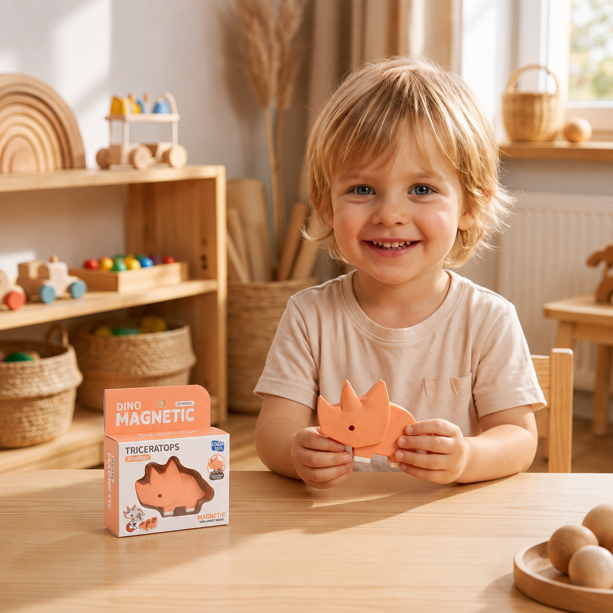 Magnetic Animal Skeleton Builder Set – STEM Take-Apart Learning Toy