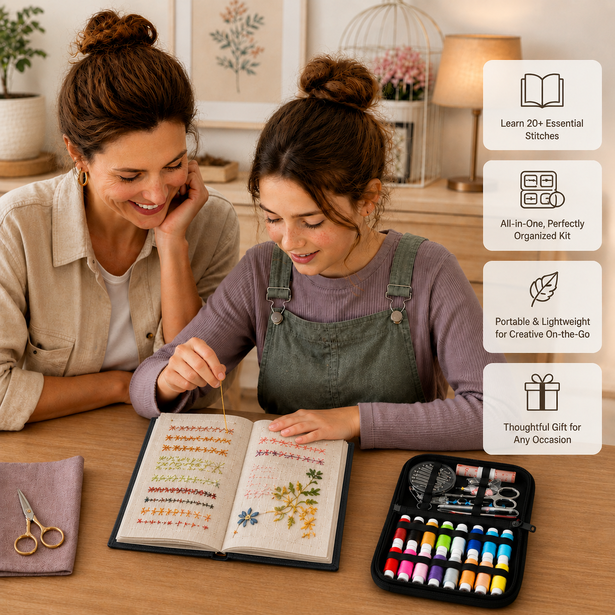 Embroidery Stitch Guide Book