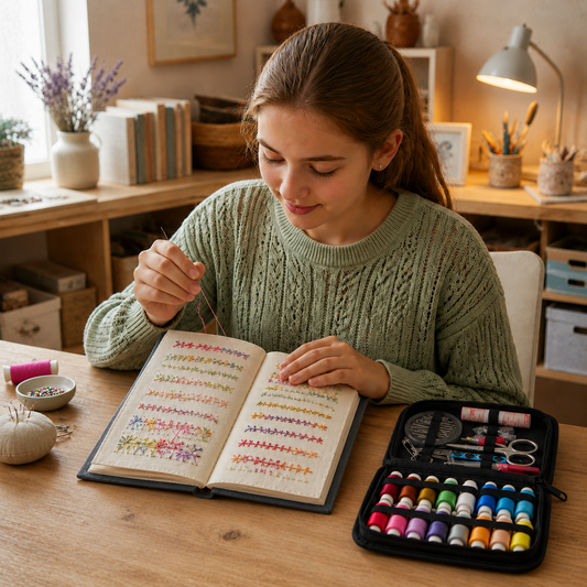Embroidery Stitch Guide Book