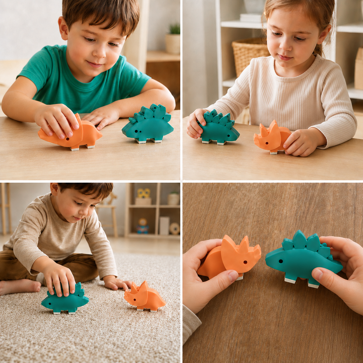 Magnetic Animal Skeleton Builder Set – STEM Take-Apart Learning Toy