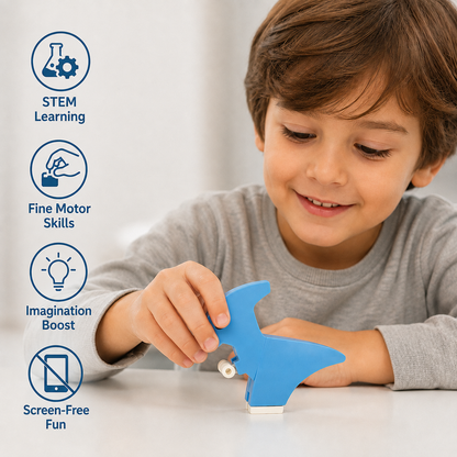 Magnetic Animal Skeleton Builder Set – STEM Take-Apart Learning Toy