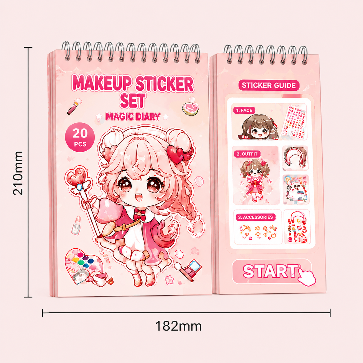 Princess Dress-Up Sticker Activity Book