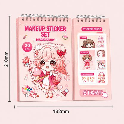 Princess Dress-Up Sticker Activity Book