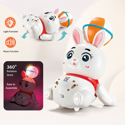 Interactive Dancing Rabbit Toy – Lights, Music & Fun Movement