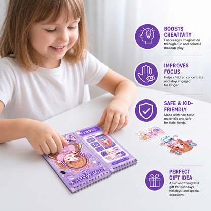Princess Dress-Up Sticker Activity Book