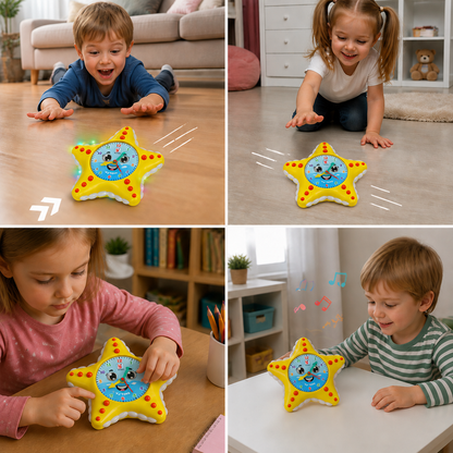 Starfish Clock Learning Toy – Interactive Time Teaching Toy for Kids