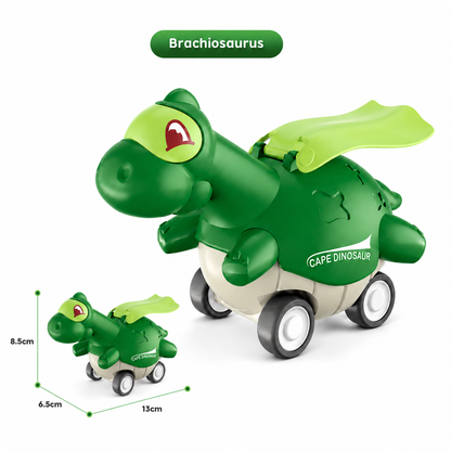 Press & Go Dinosaur Cars – Rolling Dinosaur Toys for Kids