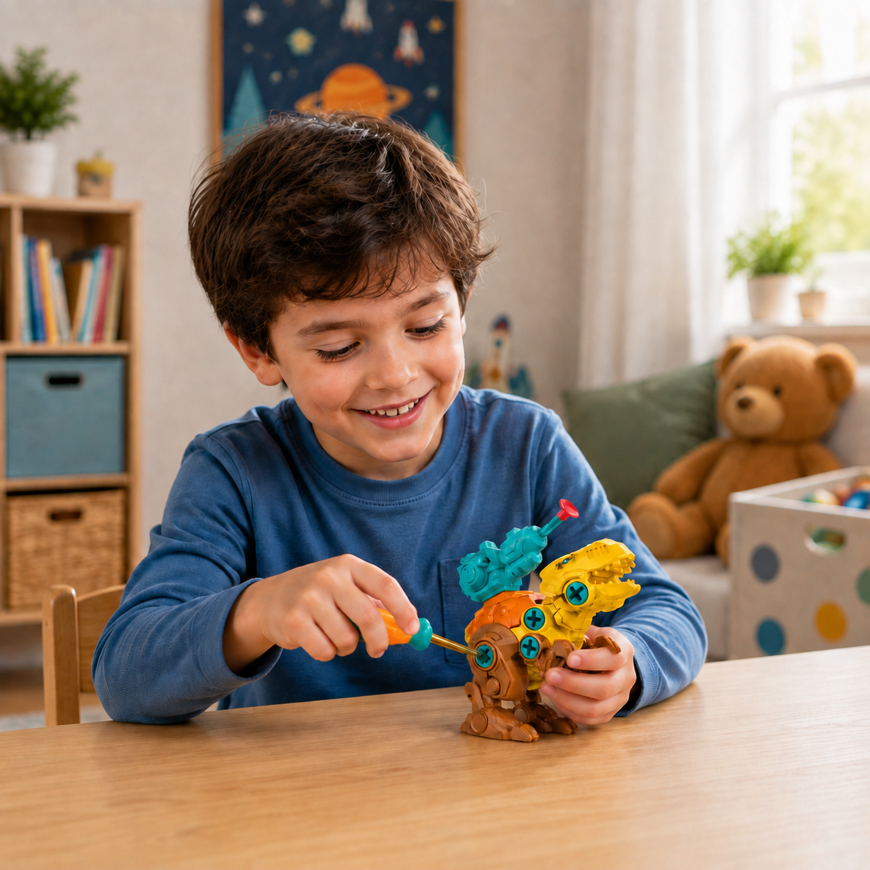 DIY Build & Transform Dinosaur Egg Toy