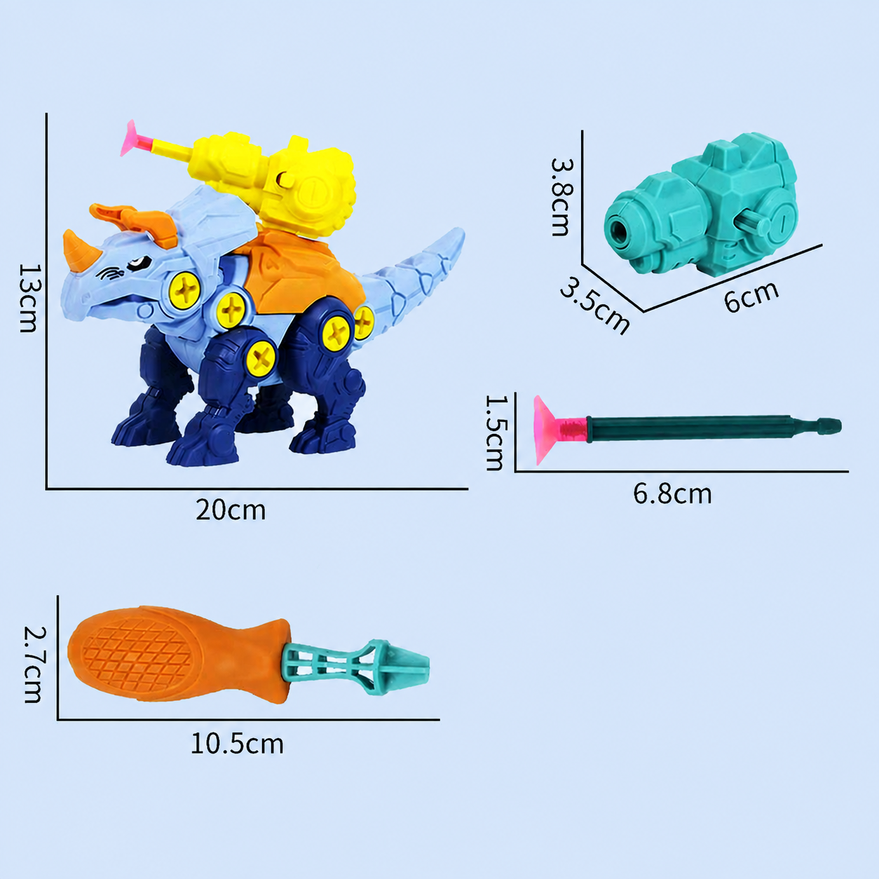 DIY Build & Transform Dinosaur Egg Toy