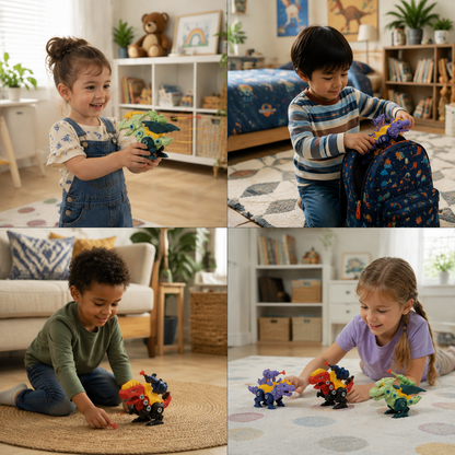 DIY Build & Transform Dinosaur Egg Toy
