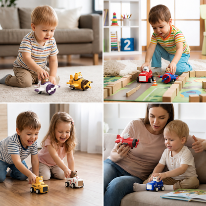 Press & Go Animal Airplane & Truck Toy for Kids