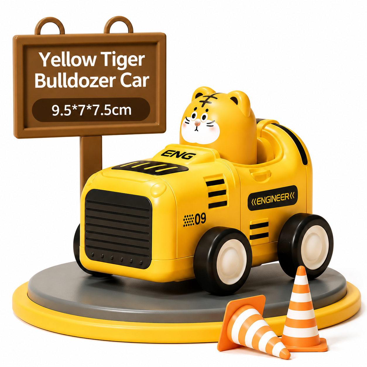 Press & Go Animal Airplane & Truck Toy for Kids