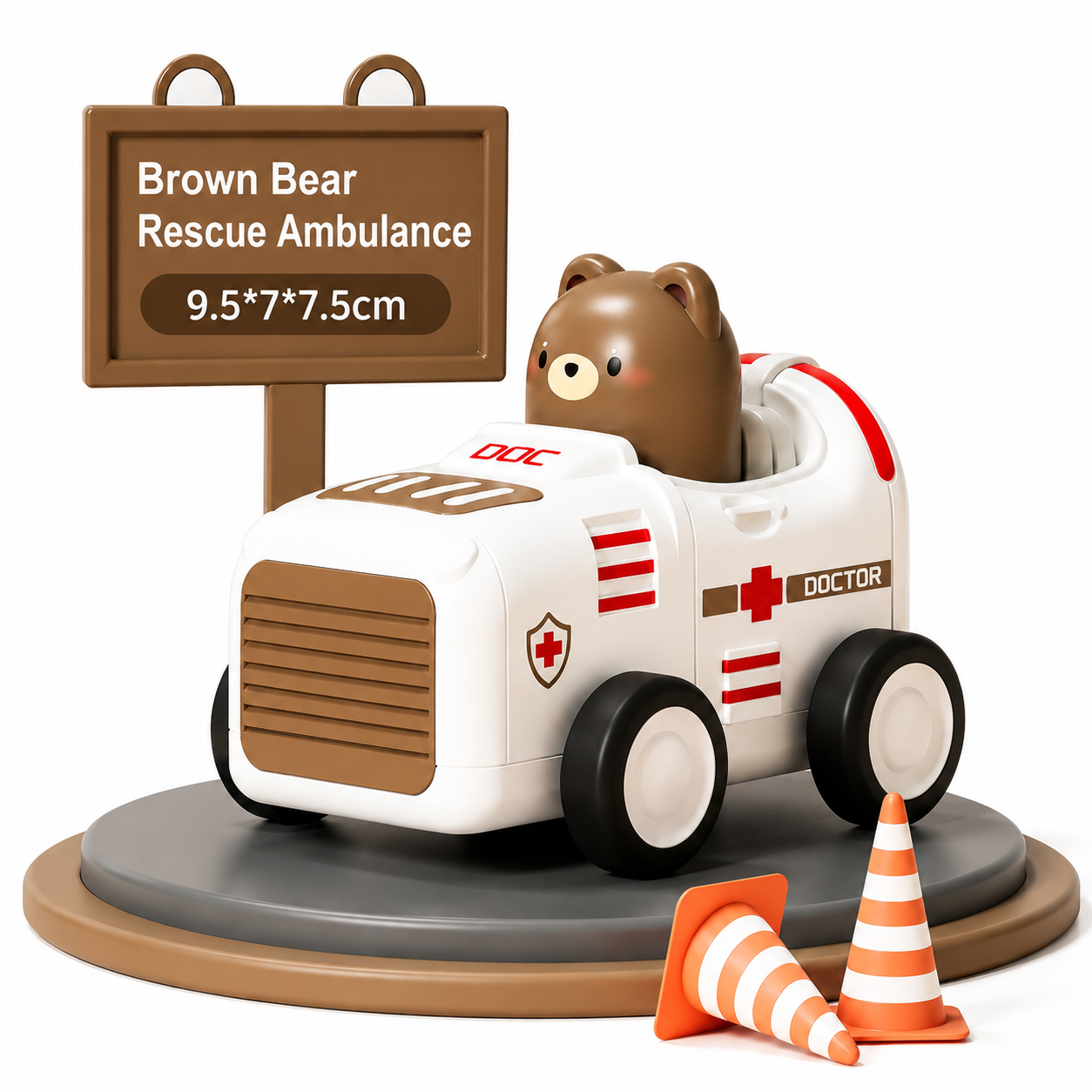 Press & Go Animal Airplane & Truck Toy for Kids