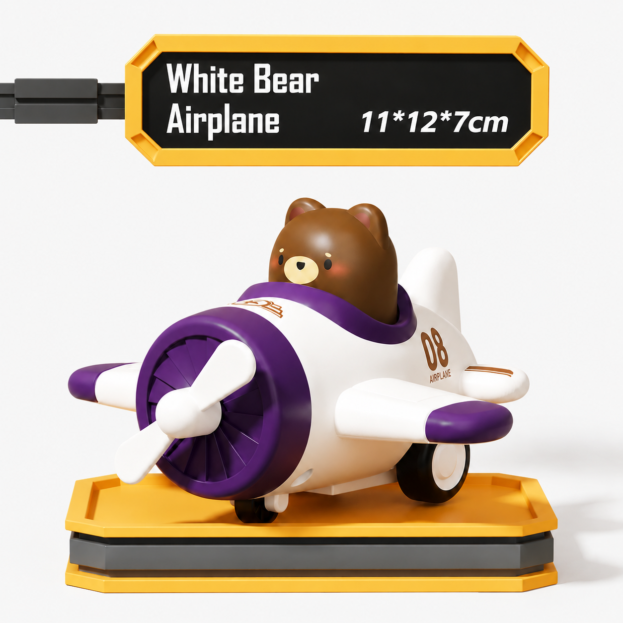 Press & Go Animal Airplane & Truck Toy for Kids