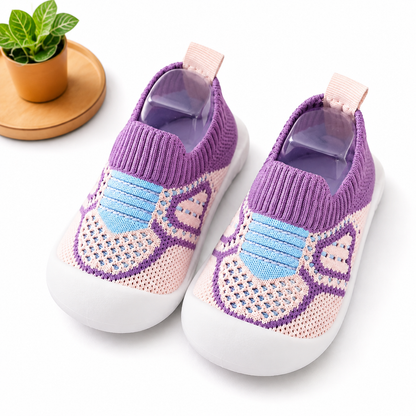 Soft Knit Anti-Slip Baby Sock Shoes for First Steps