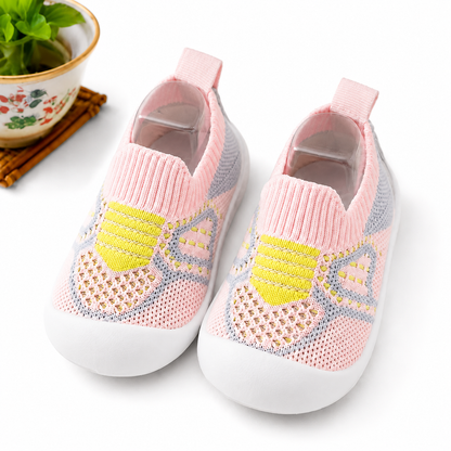 Soft Knit Anti-Slip Baby Sock Shoes for First Steps