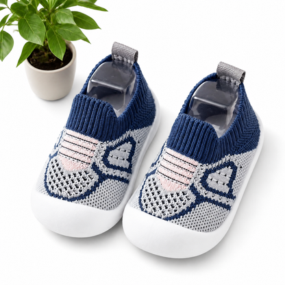 Soft Knit Anti-Slip Baby Sock Shoes for First Steps