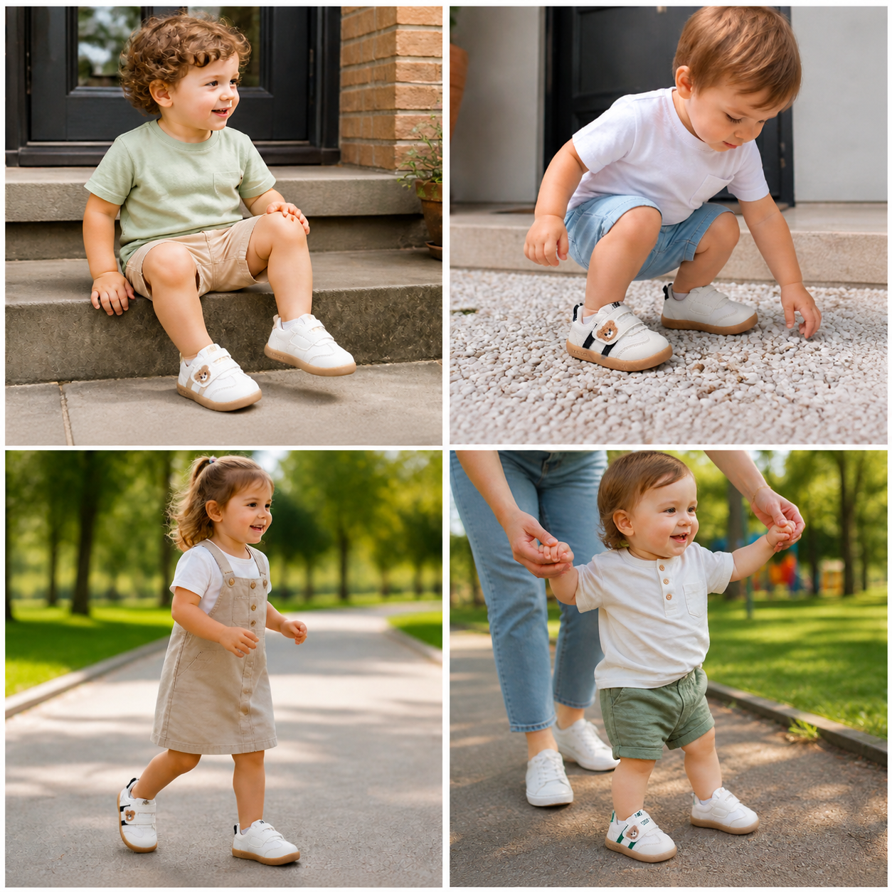 Breathable Baby & Toddler First Walking Shoes – Soft Sole & Non-Slip