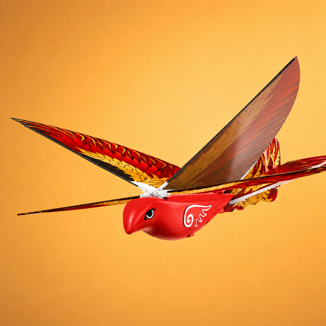Remote Control Flapping-Wing Flying Bird Toy for Kids
