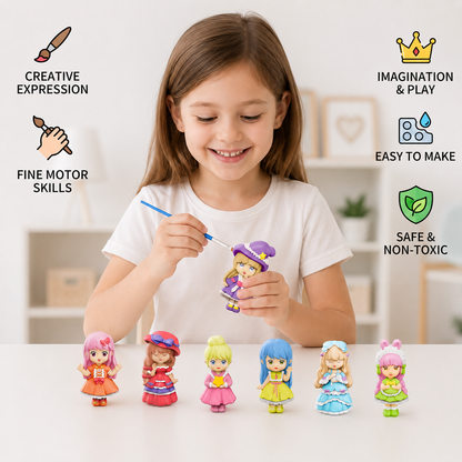 DIY Animal Plaster Painting Kit – Mold, Paint & Create Craft Set for Kids