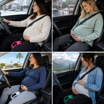 Car Travel Maternity Belly Support Strap – Adjustable & Comfortable Pregnancy Support