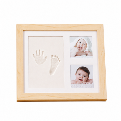DIY Kids Handprint Keepsake Frame Kit – Hand Impression & Photo Display