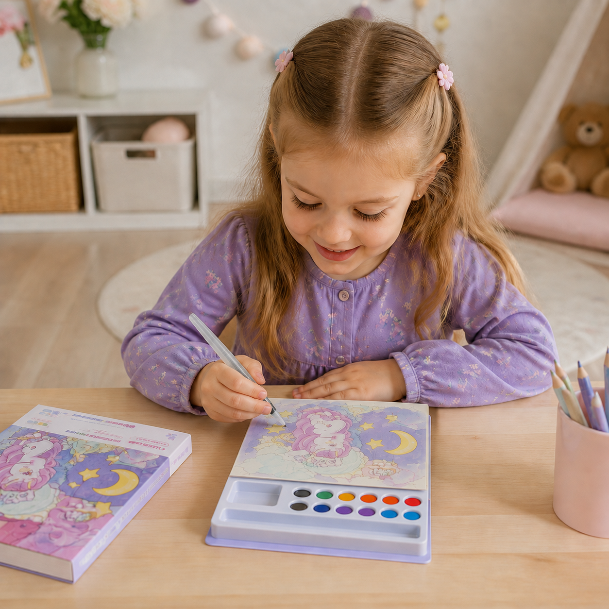 All-in-One Watercolour Painting Book
