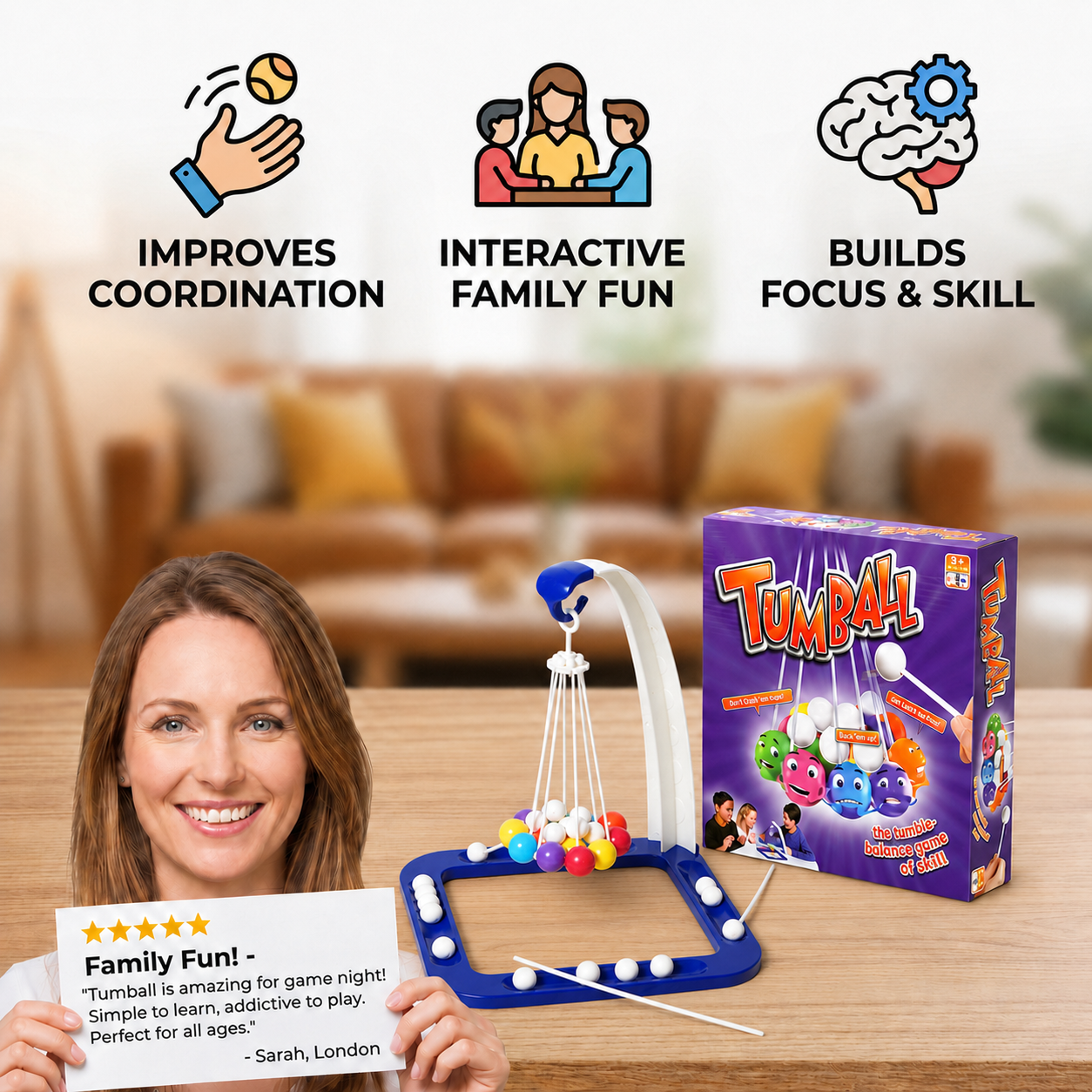 Balance Swing Bead Game – Interactive Family Skill Challenge