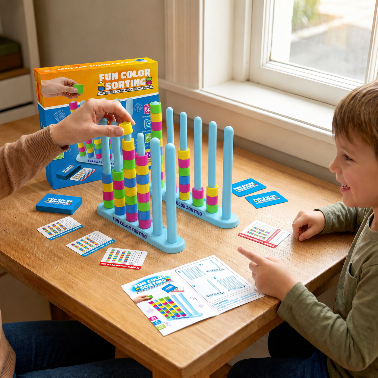 Color Stack Challenge – Fast-Paced Color Matching Party & Family Game