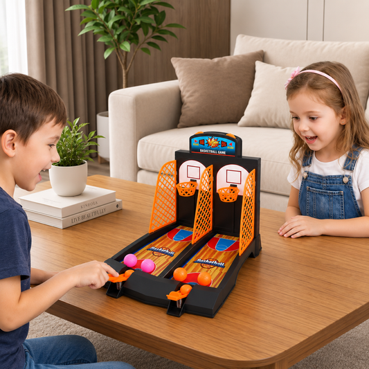 2-Player Basketball Shootout Game
