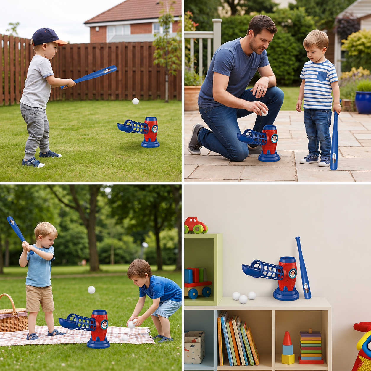 Kids Electronic Baseball Pitching Machine