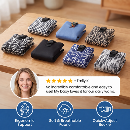 Safe and comfortable baby carrier for every day