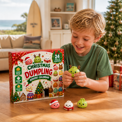 Mini Dumpling Squishy Toy Advent Calendar