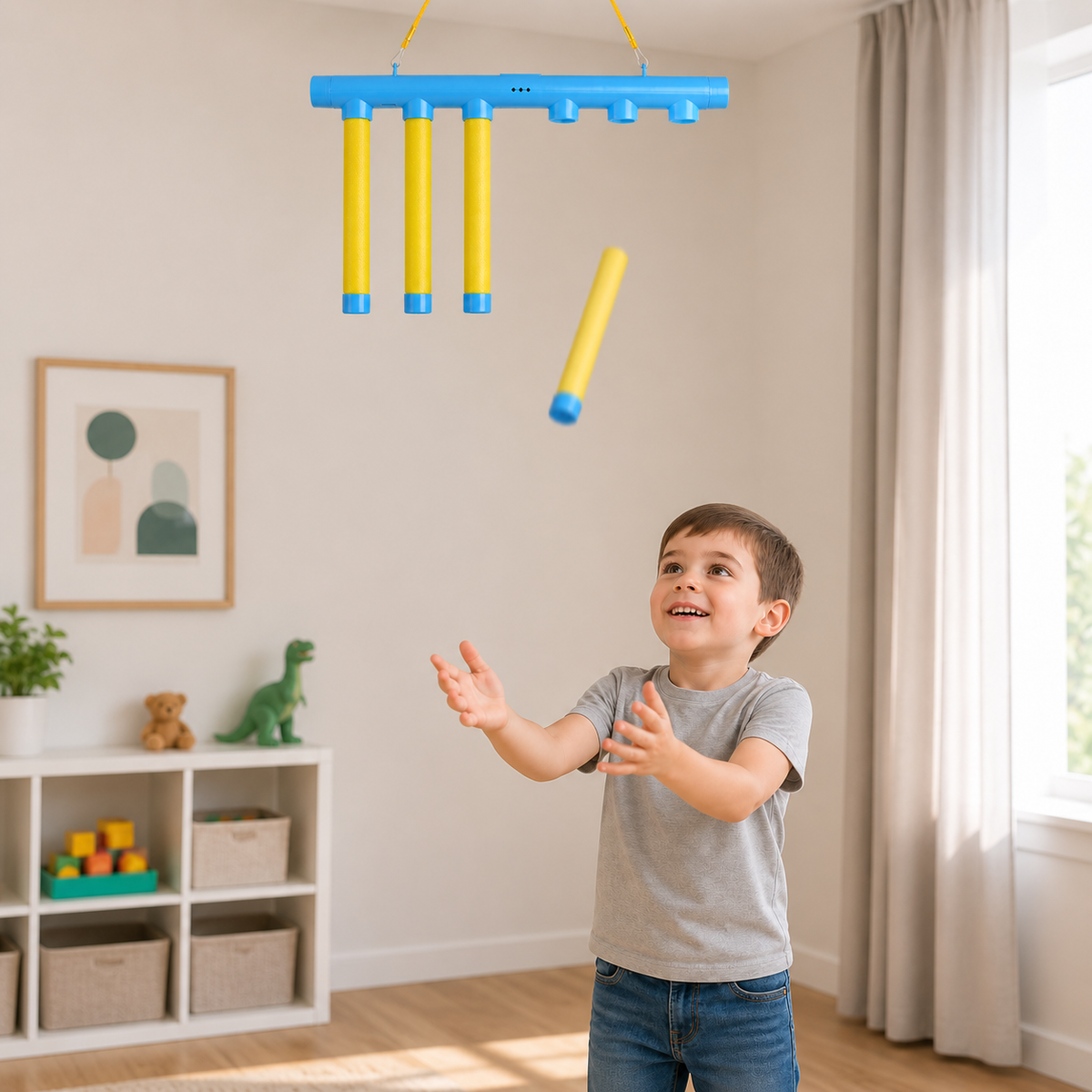 Falling Sticks Reflex Challenge Game – Hand-Eye Coordination Toy