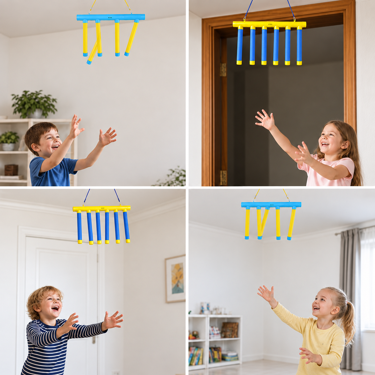 Falling Sticks Reflex Challenge Game – Hand-Eye Coordination Toy