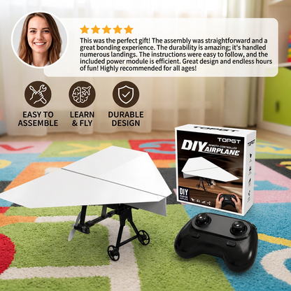 DIY Remote Control Paper Airplane Kit