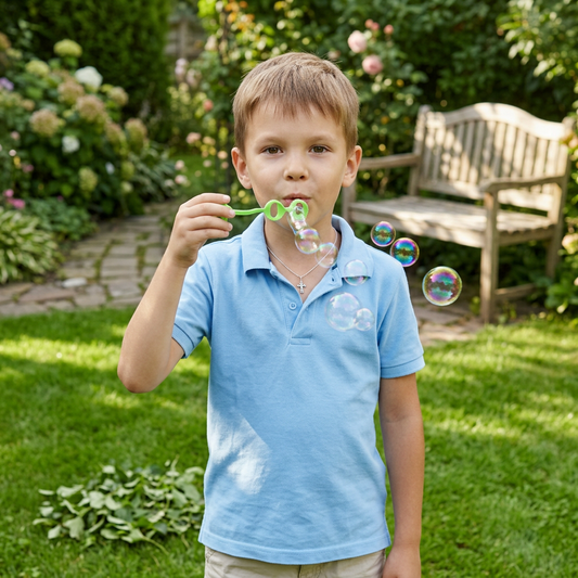 Magic Bubble Blower Stick Set