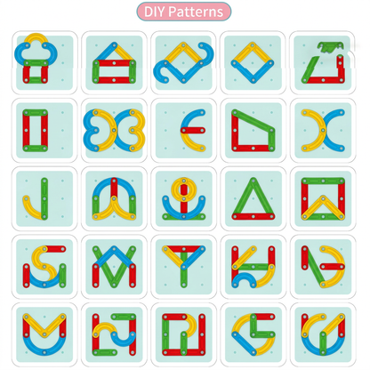 Educational Magnetic Letter & Number Building Set