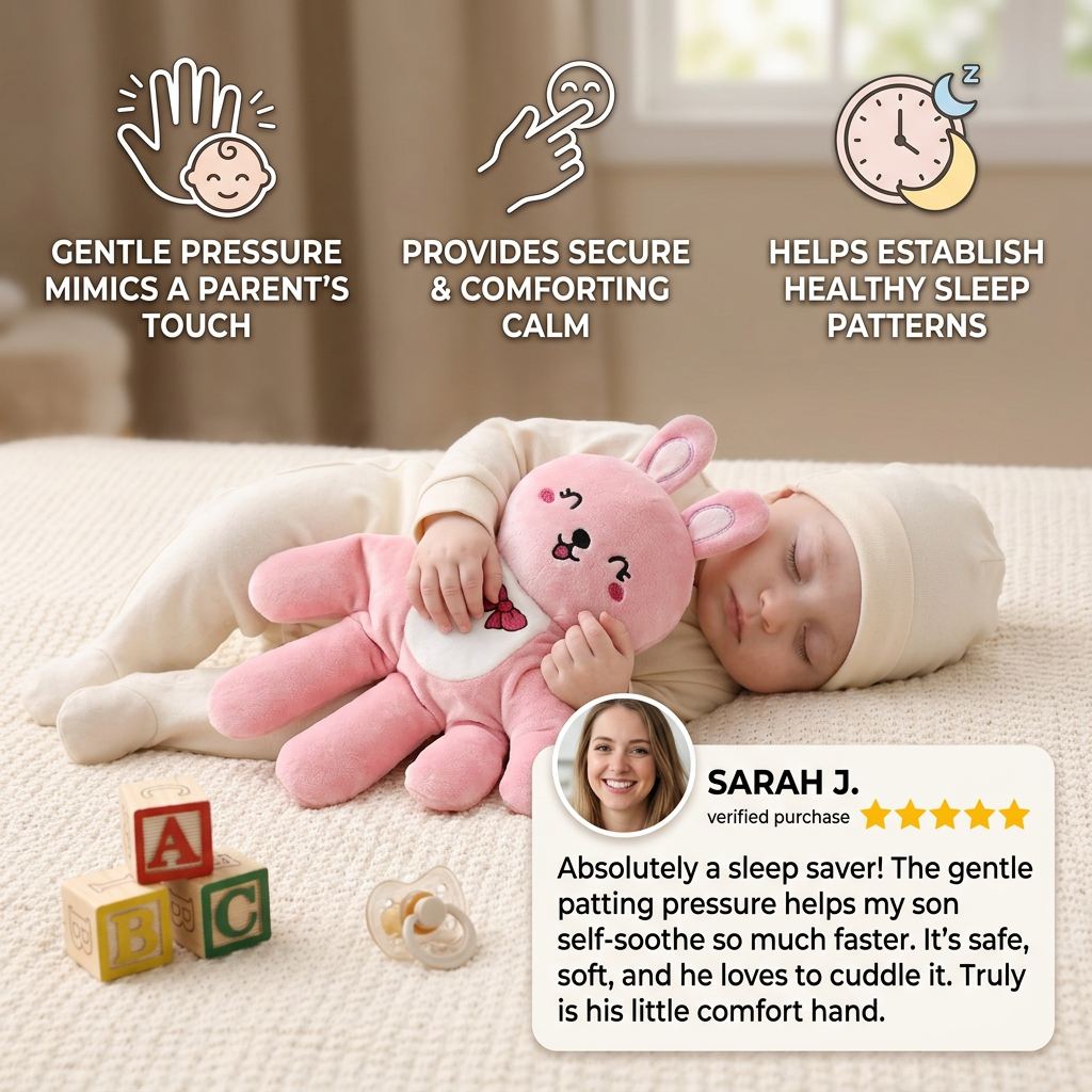 Baby Sleep Soothing Patting Animal Plush