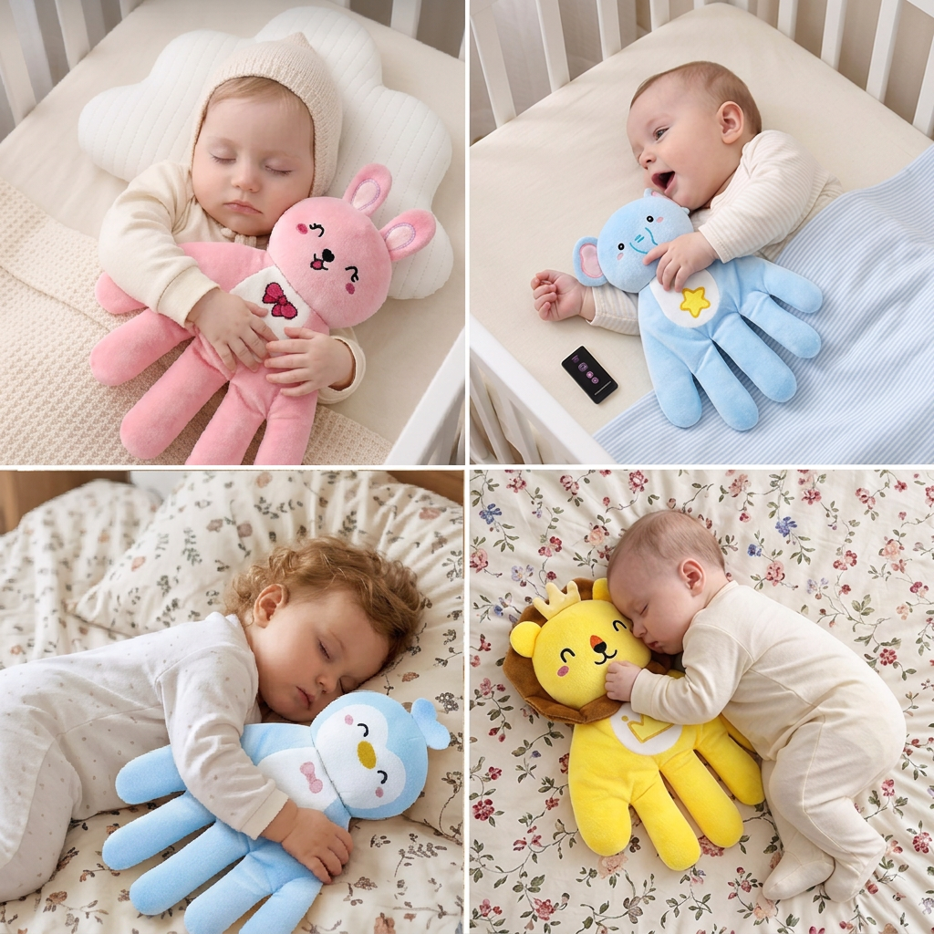 Baby Sleep Soothing Patting Animal Plush