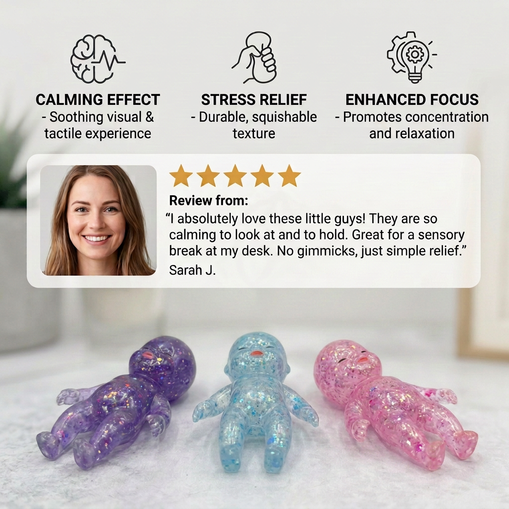 Calming Baby Stress Relief Squishy Toy