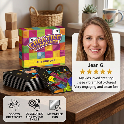 DIY Foil Art Craft Kit for Kids