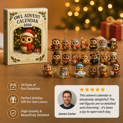 24-Day Owl Advent Calendar