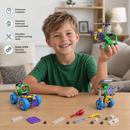 109 Piece STEM Building Set with Screwdriver